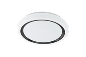 Lamper - EGLO CAPASSO ceiling lamp black/white - 900149
