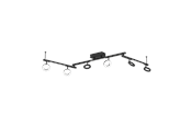 Lamper - EGLO CARDILLIO spot rail 3L black - 900839