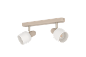Lamper - EGLO CORATO spot rail 2L sand/white - 900715