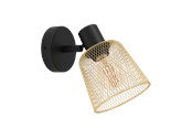 Lamper - EGLO COSLADA spot black/brass - 900693