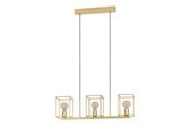 Lamper - EGLO CUMIOLE LANGBORD 3L E27 GULDFARVET - 900399