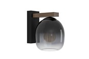 Lamper - EGLO FILAGO wall lamp black/brown - 900826