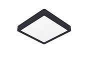 Lamper - EGLO FUEVA 5 ceiling lamp 210x210 mm 3000K IP44 black - 900644