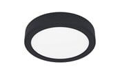 Lamper - EGLO FUEVA 5 ceiling lamp Ø160 mm 11W 3000K dimmable black - 900581