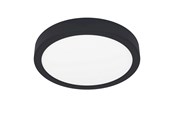 Lamper - EGLO FUEVA 5 ceiling lamp Ø210 mm 3000K black - 900653