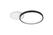 Lamper - EGLO GAFARES ceiling lamp with remote control 450x290 mm 3000-6500K white/black - 900421