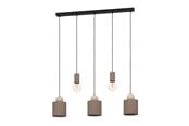 Lamper - EGLO Gazzola mocha-coloured sandy - 900346