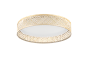 Lamper - EGLO LUPPINERIA ceiling lamp Ø380 mm 3000K bamboo - 900464