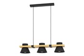 Lamper - EGLO Maccles black brown - 43956