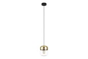 Lamper - EGLO MARYVILLE pendant clear/gold - 900549