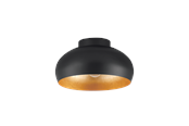 Lamper - EGLO MOGANO 2 ceiling lamp Ø280 mm black/gold - 900554