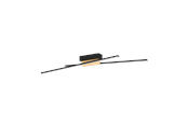 Lamper - EGLO PANAGRIA ceiling lamp black/wood - 900488
