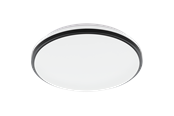 Lamper - EGLO PINETTO ceiling lamp Ø340 mm 4000K IP44 white/black - 900366