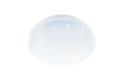 Lamper - EGLO POGLIOLA-S ceiling lamp Ø260 mm LED 12W 1250lm 4000K white/crystal effect - 75504