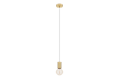 Lamper - EGLO POZUETA 1 pendant brushed brass - 900799