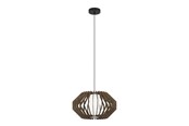 Lamper - EGLO RUSTICARIA pendant lamp brown/white - 900386