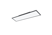 Lamper - EGLO SALOBRENA 1 ceiling lamp 1200x300 mm 4000K black - 900821