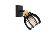 Lamper - EGLO Stillington 1 black brown - 43926