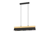 Lamper - EGLO TARRAFO pendant lamp black/brown - 900444