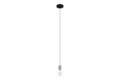 Lamper - EGLO YORTH pendant suspension stainless steel - 43802