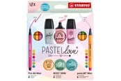 Hobbyartikler - STABILO  Pastel Love set of 18 ass. pens - 201145