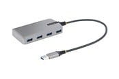 USB-hub - StarTech.com 5G4AB-USB-A-HUB USB-hub - 4 porter - Grå - 5G4AB-USB-A-HUB