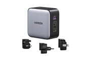 Mobil - Adaptere og ladere - UGREEN Nexode GaN 65W Travel Adapter (US/UK/EU) - 90409