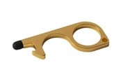 Reklameartikler - Gadget Monster - no-touch door opener - gold - Nøkkelring - GDM-1033