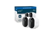 Smarthus - Arlo Pro 5 - Trådløst Sikkerhetskamera-system – 2 kameraer – Hvit - VMC4260P-200EUS