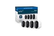 Smarthus - Arlo Pro 5 - Trådløst sikkerhetskamerasystem - 4 kameraer - hvit - VMC4460P-200EUS