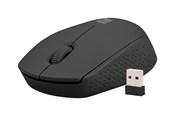 Mus - Natec STORK - mouse - 2.4 GHz - black - Mus - Optisk - 3 knapper - Svart - NMY-2000