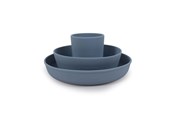 Babyutstyr - Filibabba Silicone dinner set - Powder Blue - FI-SI015