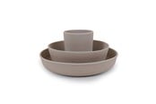 Babyutstyr - Filibabba Silicone dinner set - Warm Grey - FI-02251