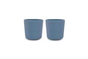 Babyutstyr - Filibabba Silicone cup 2-pack - Powder blue - FI-SI019