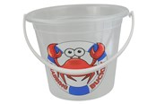 Vannlek - Happy Summer SPRING SUMMER Crab bucket XL 8.5L - H: 23.5cm - 301909