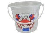 Vannlek - Happy Summer SPRING SUMMER Crab bucket XL 8.5L - H: 23.5cm - 301909