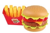 Lekekjøkken & Utstyr - Junior Home Burger set - 505100