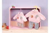 Dukker & Tilbehør - Dolly Moda Jogging Suit Pink L - 870044