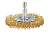 Verktøy - Makita 63MM BRASS COATED WIRE WHEEL BRUSH - D-73673