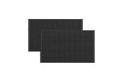Kraftstasjon - EcoFlow 2 × 100 W Rigid Solar Panel Combo + 2 pairs of Mounting Feet - ZMS331