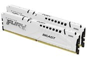 RAM - Kingston FURY Beast DDR5-5600 - 32GB - CL40 - Dual Channel (2 pcs) - Intel XMP - Hvit - KF556C40BWK2-32