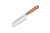 Kjøkkenredskaper - Lion Sabatier Santoku knife Ideal Provence 13 cm Steel/Olivewood - 20791