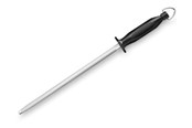 Kjøkkenredskaper - Lion Sabatier Honing rod round 30 cm Steel/Black - 20824