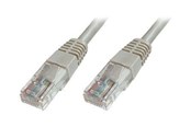 Nettverkskabel - DIGITUS Ecoline patch cable - 50 cm - grey - Grå - 0.5m - DK-1512-005