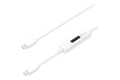 USB - j5create USB-C Dynamic Power Meter Charging Cable - JUCP14-N