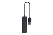 USB-hub - Gembird UHB-CM-U2P4-01 - hub - 4 ports USB-hub - 4 porter - Svart - UHB-CM-U2P4-01