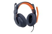 Hodetelefoner - Logitech Zone Learn Wired Over-Ear Headset for Learners USB-C - headphones with mic - replacement - 981-001383