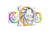 Kabinettvifte - be quiet! LIGHT WINGS 140mm PWM - triple pack - Kabinettvifte - 140mm - Hvit med RGB-lys - 23 dBA - BL102