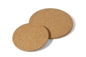 Kjøkkentilbehør - Funktion Trivet 2 round Ø17/22 cork - 980188