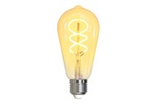 Smarthus - Deltaco SMART HOME - LED filament light bulb - shape: ST64 - E27 - 5.5 W - white light - 1800-6500 K - SH-LFE27ST64S